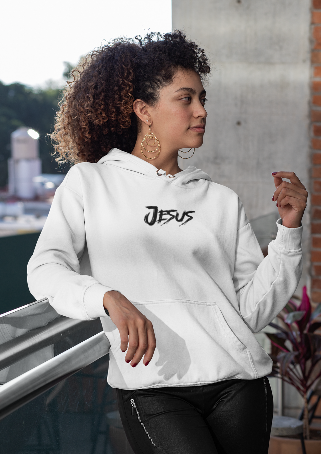 The Jesus/Cross Hoodie - Unisex